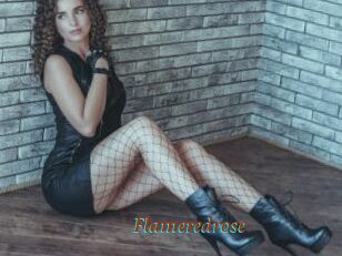 Flameredrose