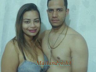 Mattandviolet