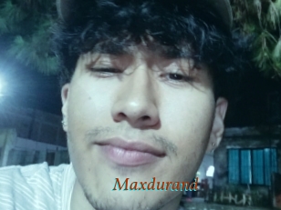 Maxdurand