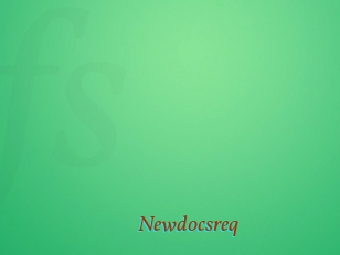 Newdocsreq