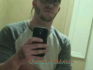 Onemanwilldoitall