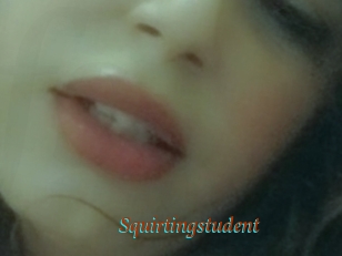 Squirtingstudent